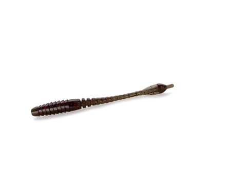 Черв'як Fishup ARW Worm 2" #050 Green Pumpkin Brown/Red & Purple