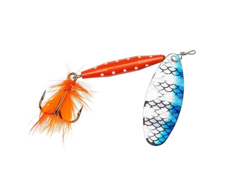 Блесна Abu Garcia Reflex Red 18г S/Blue Flash
