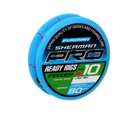 Готовый поводок Flagman Sherman Pro Feeder Ready Rigs №14