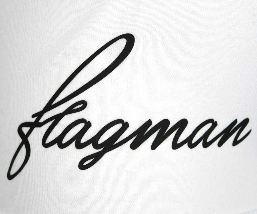 Футболка Flagman Классическая 160г/м White Окунь Маленький XXL #6