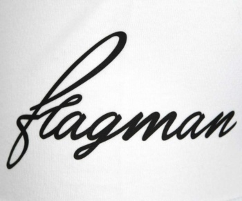Футболка Flagman Классическая 160г/м White Окунь Маленький XXL #6
