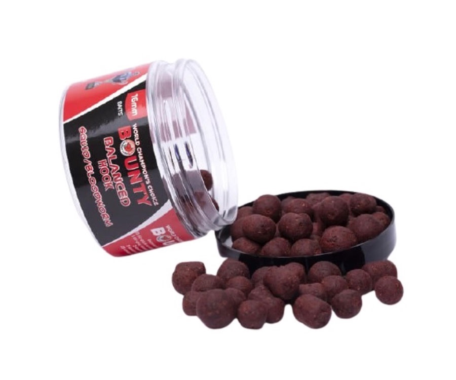 Бойлы насадочные Bounty Balanced Hook Squid/Bloodworm 14мм