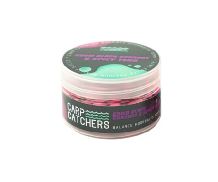 Бойлы Carp Catchers Balance Hookbaits Squid Black Currant-Spicy Tuna 10мм