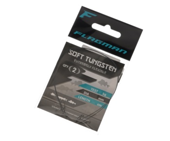 Поводок Flagman Soft Tungsten 12кг 25см 0.35мм #4