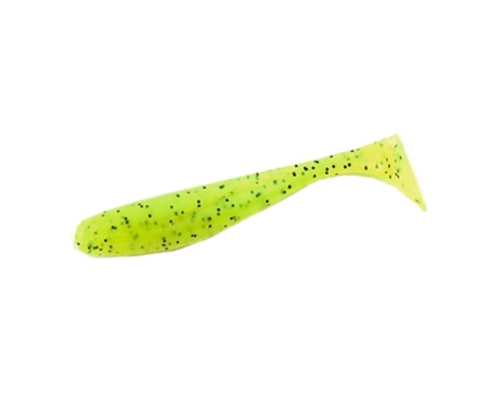 Силікон Fishup Wizzle Shad 3" #055 Chartreuse/Black