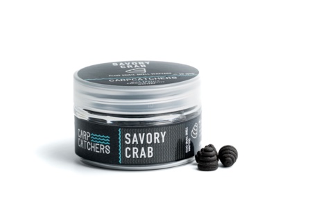 Вафтерc Carp Catchers Fluo Snail Shell Wafters SAVORY CRAB 10мм
