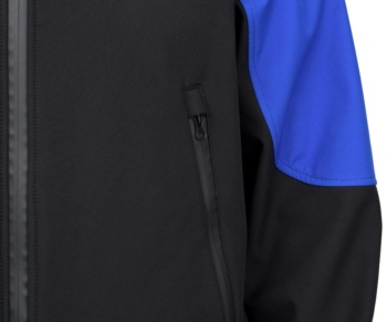 Куртка Flagman Armadale Soft Shell Black/Blue XXXL #4