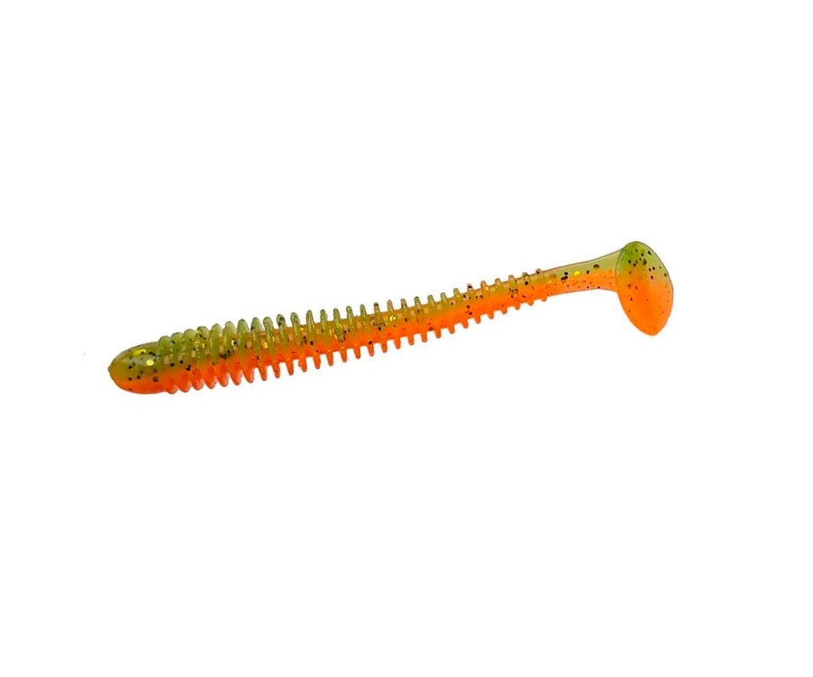 Виброхвост Crazy Fish Vibro Worm 4.5'' #5d кальмар