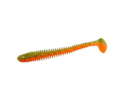 Силікон Crazy Fish Vibro Worm 4.5'' #5d кальмар