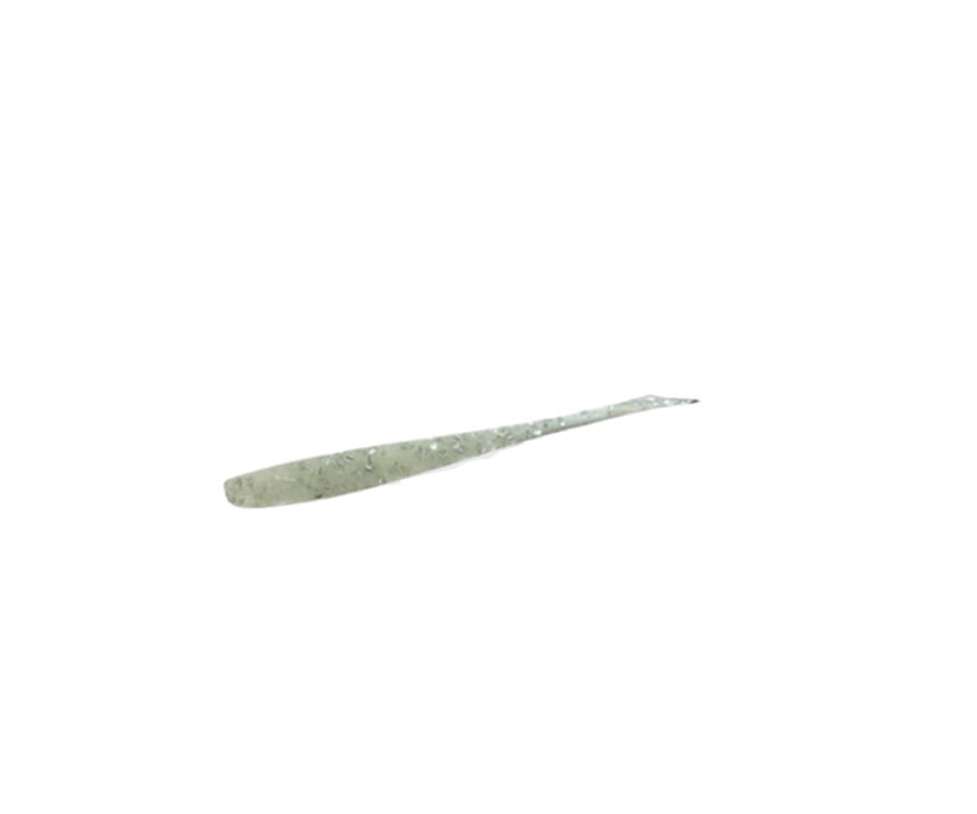 Силикон Jackall Kibikibina-Go 2" #Glow Silver Flake
