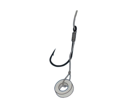Гачки з повідцем Owner Method Feeder Pellet Band FD-12 №10 0.20мм