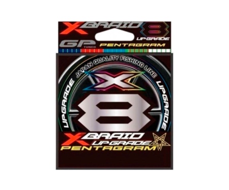 Шнур плетеный YGK X-Braid Upgrade Pentagram X8 200м #1 0.156мм