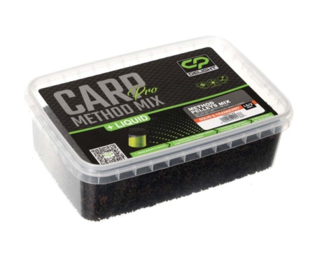 Прикормочный микс Carp Pro Delight Method Pellets Mix 1.5/2мм Squid&Cranberry + Ликвид