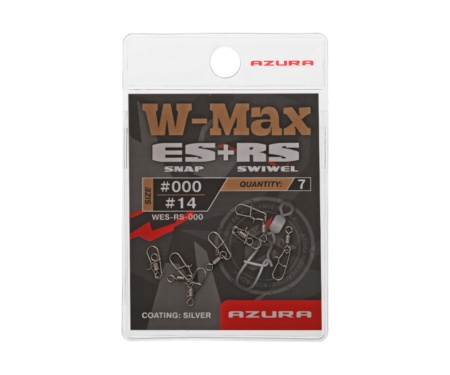 Застежка с вертлюгом Azura W-Max ES Extended Snap+RS-Roling Swiwel #000/#14