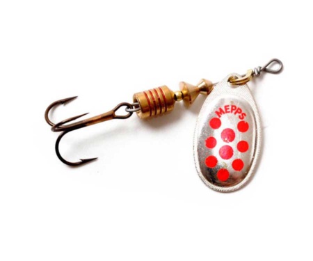 Блешня Mepps Aglia Decoree Silver/Red 4,5г