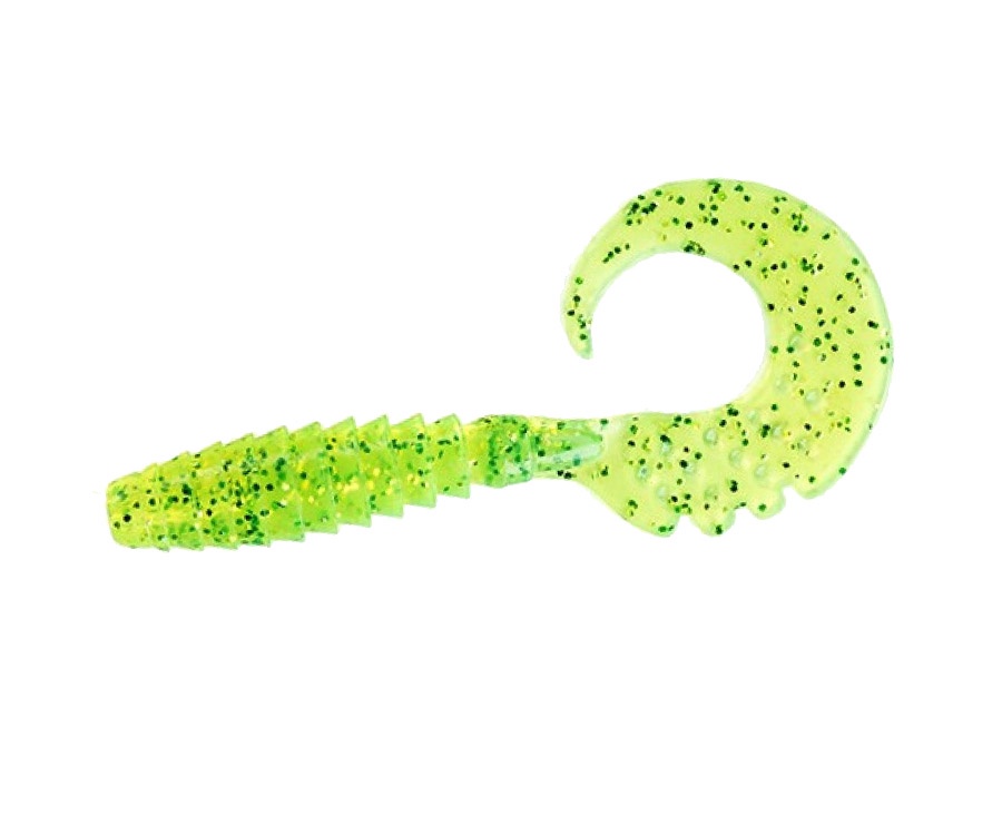 Твистер Fishup Fancy Grub 2" #026 Fluo Chartreuse Green