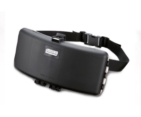 Коробка Meiho поясная плоская Waist Hunter 146 Black
