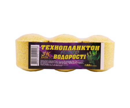 Технопланктон 3K Baits Fluoro водорослі 180 г