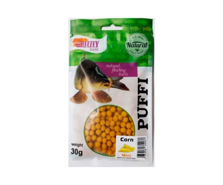 Тісто повітряне Grizzly Puffi Mini 30г Corn