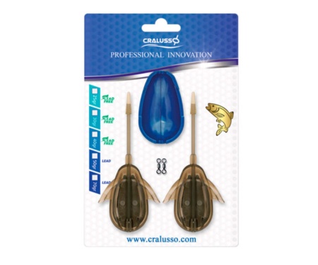 Кормушка Cralusso Double Chance Method Basket Set 2+1pcs/set 50г