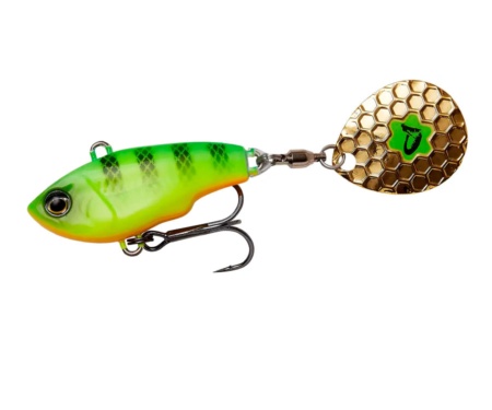 Тейл-спиннер Savage Gear Fat Tail Spin 5.5см 6.5г S Fire Tiger