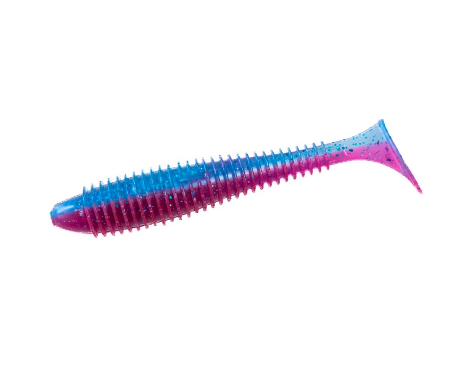 Виброхвост Angry Baits Fatik 2.8" Clear Morning Dawn