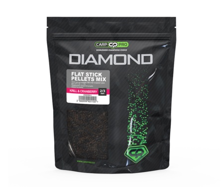 Пеллетс Carp Pro Diamond Stick Pellets Mix 2/3мм Krill&Cranberry