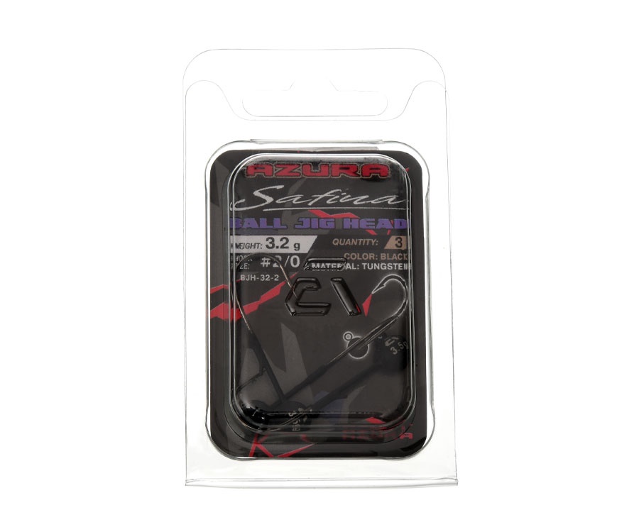 Джиг-головка Azura Safina Tungsten Ball Jig Head 3.2г #2/0 #2