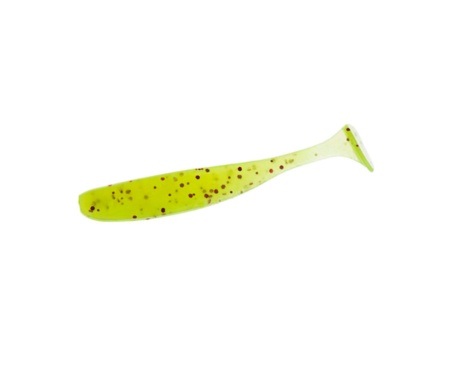 Силікон Keitech Easy Shiner 4" PAL#01 Chartreuse Red Flake