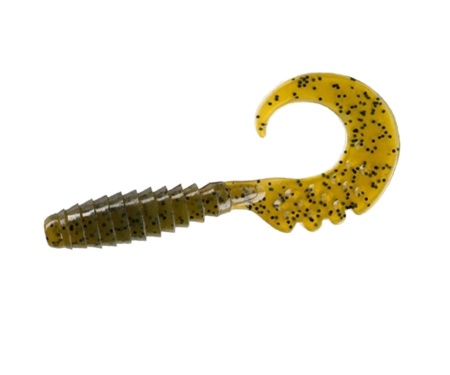 Силікон Fishup Fancy Grub 1" #074 Green Pumpkin Seed