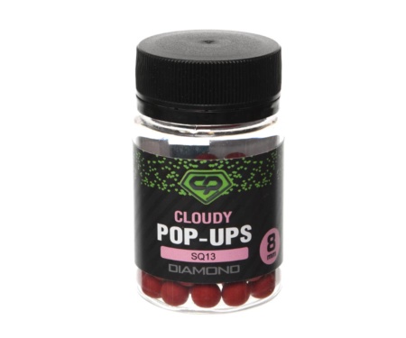 Бойлы плавающие Carp Pro Diamond Cloudy Pop-Ups SQ 13 8мм