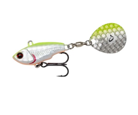Тейл-спиннер Savage Gear Fat Tail Spin 5.5см 6.5г S Lemon B Flash
