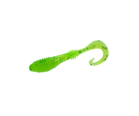 Твистер M5 Craft Chubby 3.0" #051 Chartreuse Black Flake