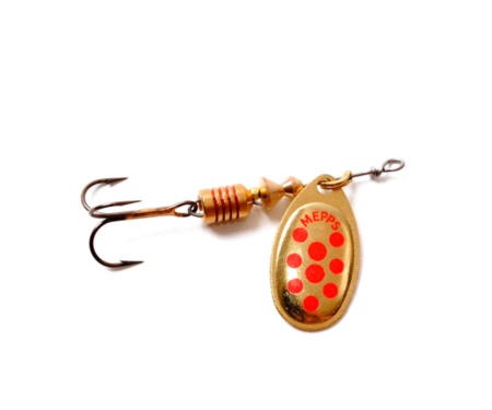 Блешня Mepps Aglia Decoree Gold/Red 3,5г