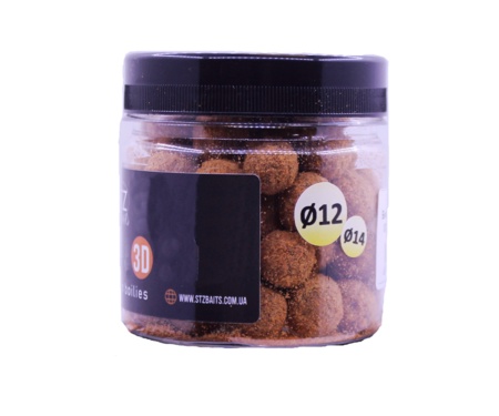 Бойли STZ Baits Boilies 3D Mix Krill/Robin Red 12/14мм