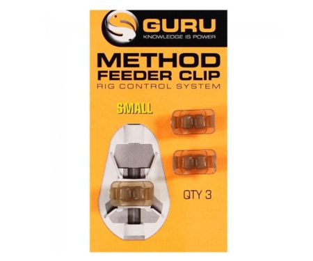 Клипса для фиксации поводка на кормушке Guru Method Clip Small