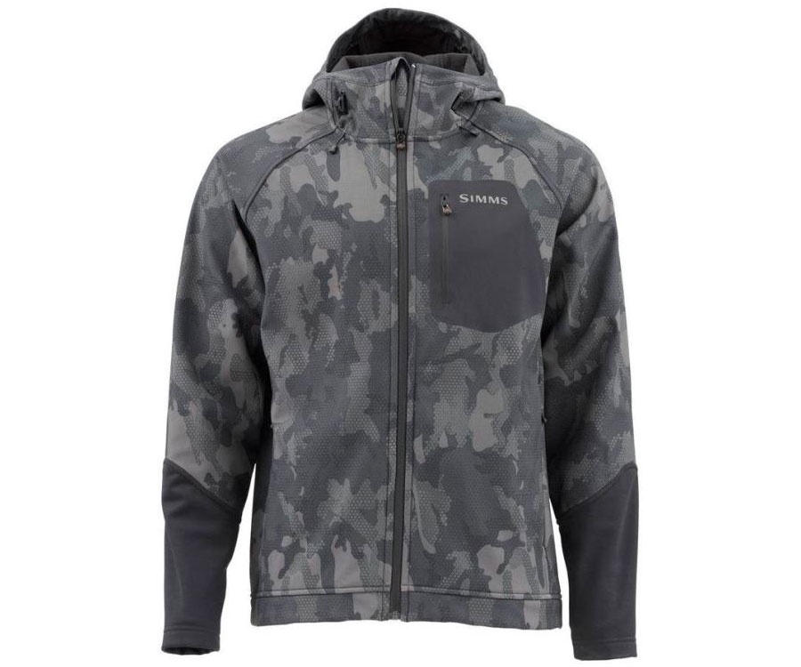 Куртка Simms Katafront Hoody Hex Flo Camo Carbon L #1