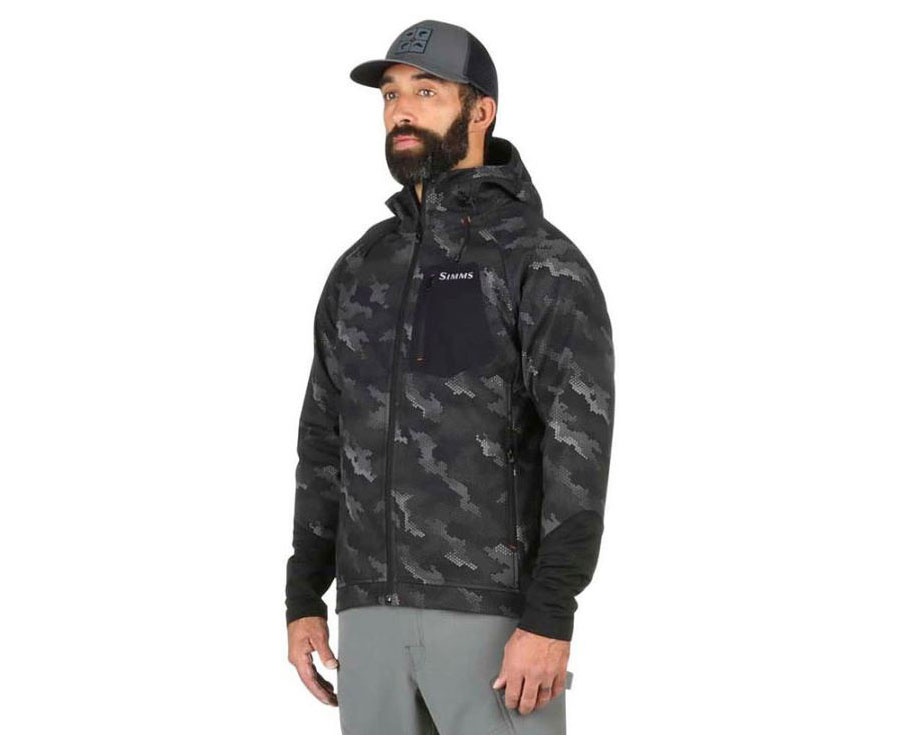 Куртка Simms Katafront Hoody Hex Flo Camo Carbon L #2