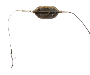 Готовая oснастка на ледкоре Carp Pro Flat Method Feeder №6 40г #2