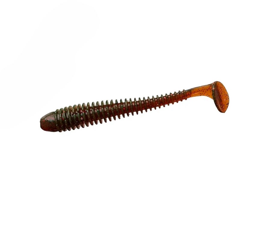 Виброхвост Crazy Fish Vibro worm 5'' #10 кальмар