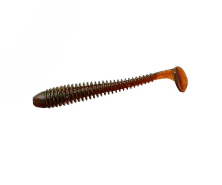 Силікон Crazy Fish Vibro worm 5'' #10 кальмар