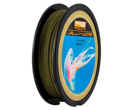 Поводковий матеріал PB Products Jelly Wire 25lb 20м Gravel