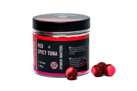 Бойли Hybrid Wafters Carp Catchers RED&SPICY TUNA 14мм
