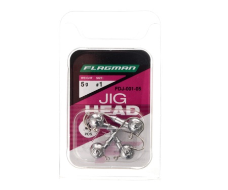 Джиг-голівка Flagman Jig Head №1 5г