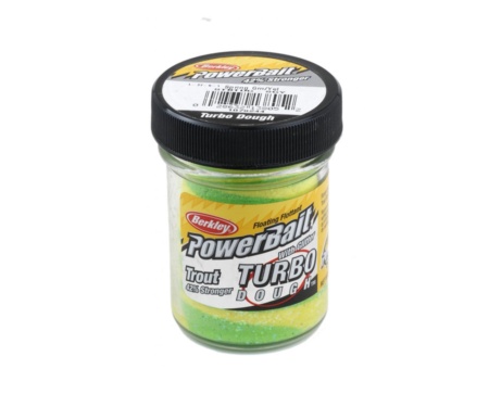 Паста форелевая Berkley Glitter Trout Dough Spring Green Yellow