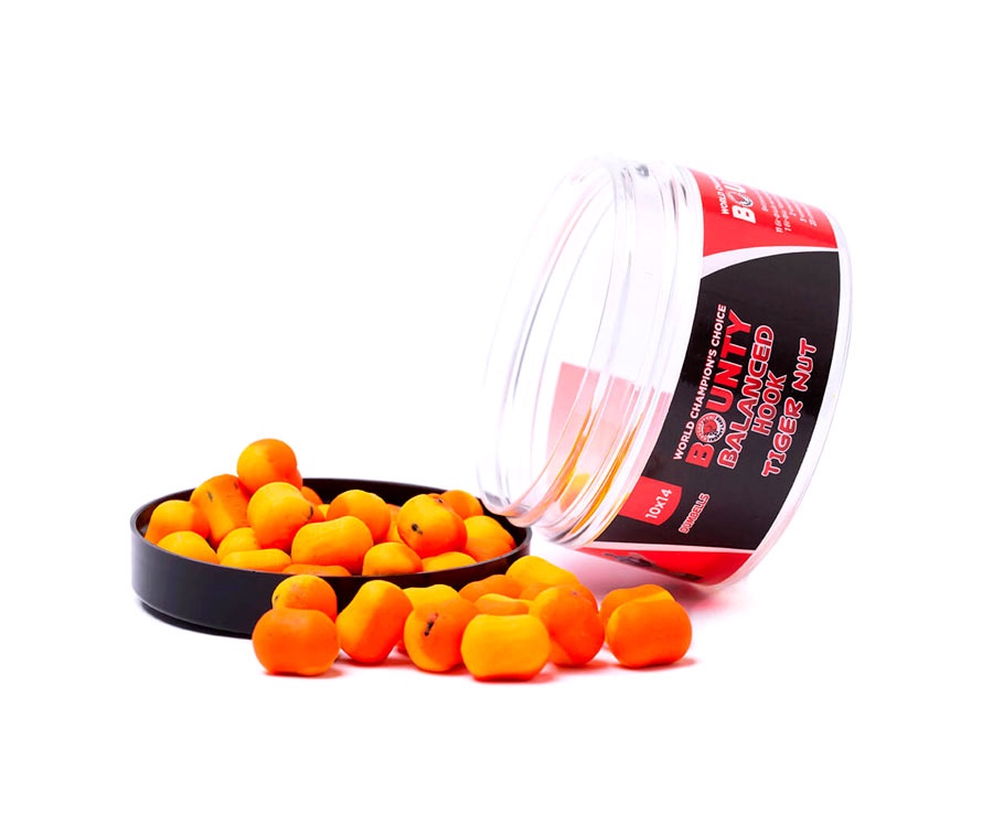 Бойлы насадочные Bounty Balanced Hook 10/14мм Tiger Nut