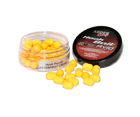 Бойли Adder Carp Avid Pop-Up Hook Boilies 10мм 90мл Ester Fruit Cream