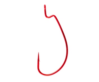 Крючки Owner J-Light Worm Hook 5109 №4 Red #1