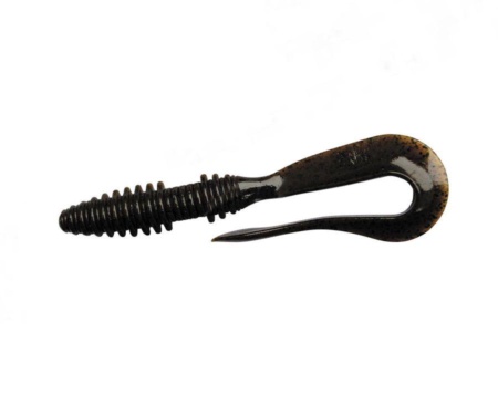 Силікон Keitech Mad Wag Slim 4.5" #101 Green Pumpkin PP.