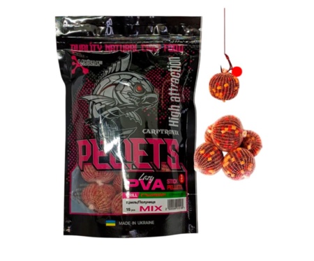 Пелетс Carptronik PVA Stick Pellets Krill/Strawberry